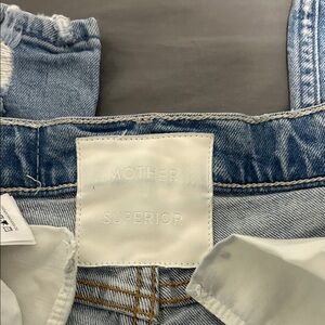 MOTHER Blue Women's Jeans Overalls